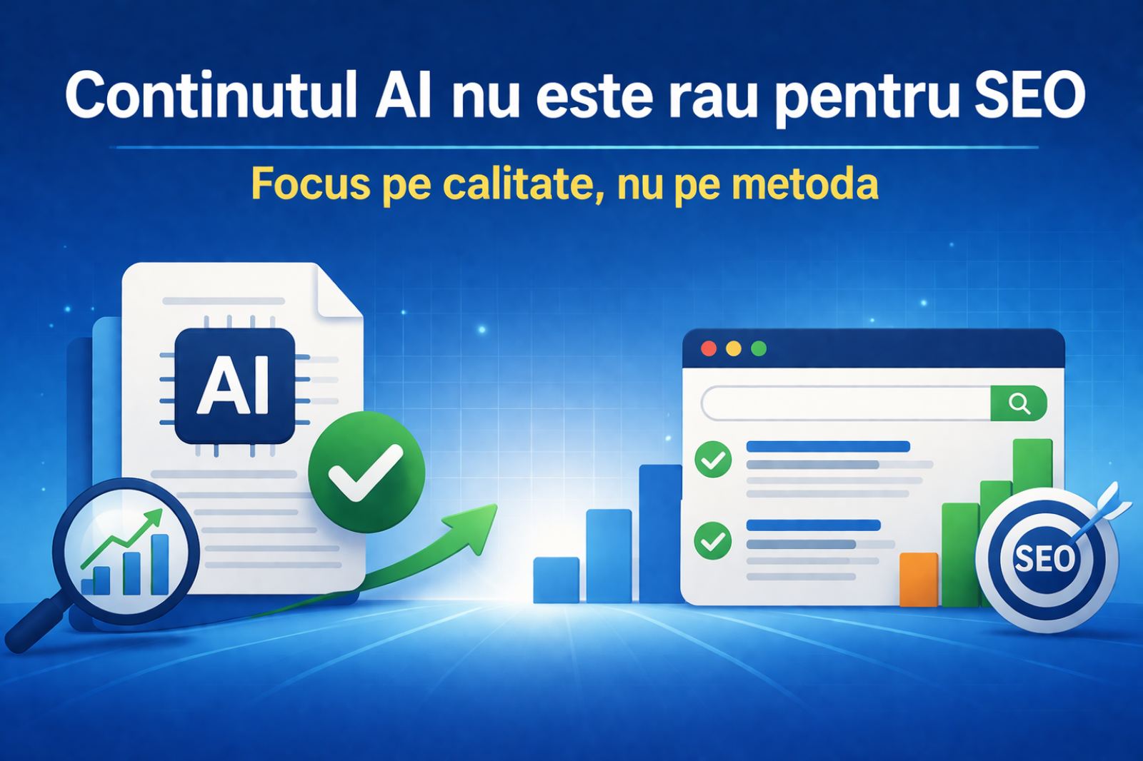 Continutul AI nu este rau pentru SEO